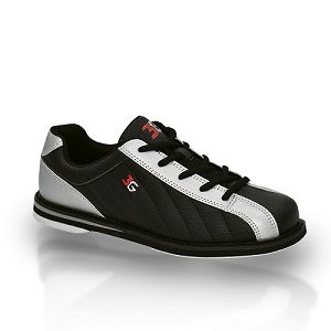 3G Kicks Unisex Bowling Shoes - Black/Silver