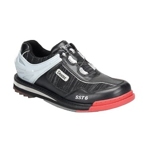 Dexter SST6 Hybrid BOA Bowling Shoes - Black/Knit Right Handed