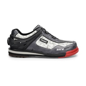 Dexter SST6 Hybrid BOA Bowling Shoes - Black/Grey Right Handed