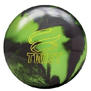 Brunswick Twist Neon Green/Black Bowling Ball <strong><span style='color: #ff0000;'>SALE</span></strong>