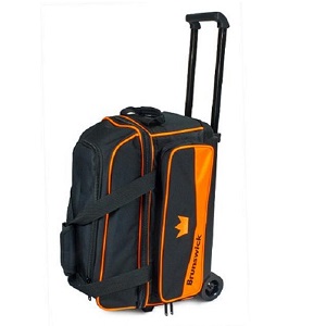 Brunswick Zone Double Roller Bag - Orange