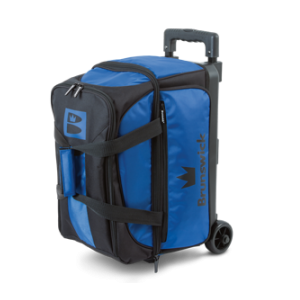 Brunswick Blitz Double Roller Bag - Blue