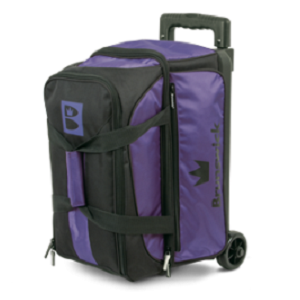 Brunswick Blitz Double Roller Bag - Purple