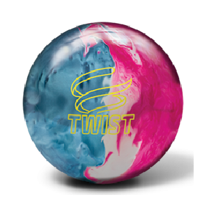 Brunswick Twist Sky Blue/Pink/Snow Bowling Ball