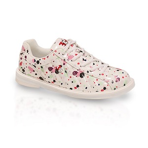3G Kicks Womans Splash Bowling Shoes - White/Multicolour