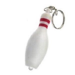 Bowling Pin Light Keychain