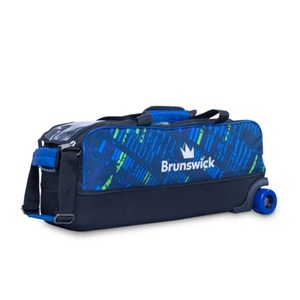 Brunswick Punisher Triple Tote Bag - Blue/Green