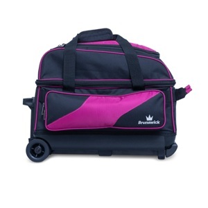 Brunswick Zone Double Roller 25 Bag - Raspberry