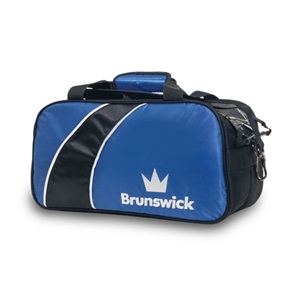 Brunswick Edge Double Tote Bag - Black/Blue