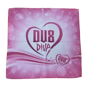 DV8 Diva Dye-Sub Towel - Pink