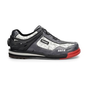 Dexter SST6 Hybrid BOA Bowling Shoes Black Grey Right Handed