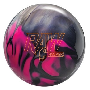 Hammer RAW Purple/Pink/Silver Bowling Ball
