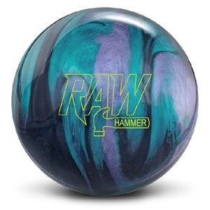 Hammer RAW Black/Purple/Teal Bowling Ball