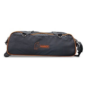 Hammer Premium Triple Tote Bag - Black/Orange