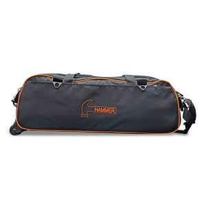 Hammer Premium Slim Triple Tote Bag - Black/Orange