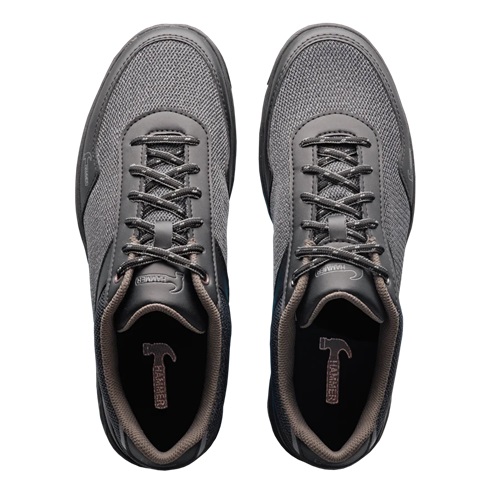 thumbnail image 2 of Hammer Razor Men's Bowling Shoes – Left Hand, Black/Grey, Breathable Mesh (Size 13) 2 of 13