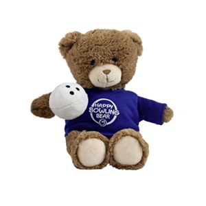 Happy Bowling Bear 25cm