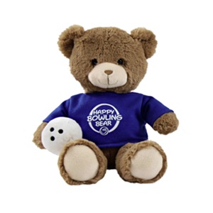 Happy Bowling Bear 35cm