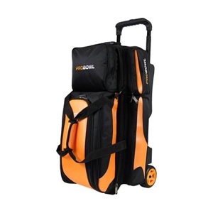 Pro Bowl Deluxe 3-Ball Roller - Black/Carbon Orange