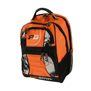 Pro Bowl Backpack - Black/Orange