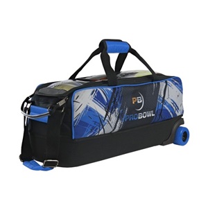 Pro Bowl Dye-Sub 3-Ball Tote - Blue