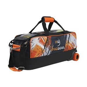 Pro Bowl Dye-Sub 3-Ball Tote - Orange