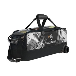 Pro Bowl Dye-Sub 3-Ball Tote - White