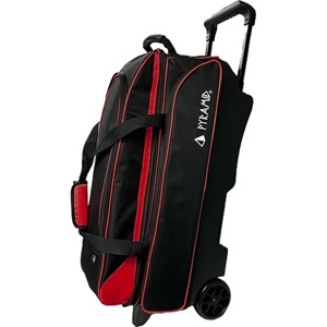 Pyramid Prime 3-Ball Roller - Black/Red