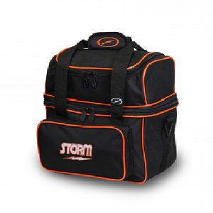 Storm 1-Ball Flip Tote - Black/Orange