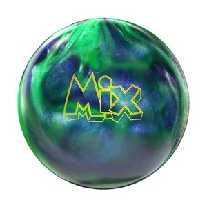 Storm Mix - Lime/Royal/Custard - Urethane Bowling Ball