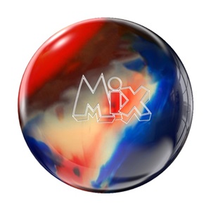 Storm Mix - Red/White/Navy - Urethane Bowling Ball