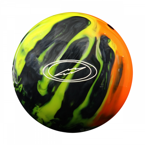 Storm Spot On Bowling Ball - Black/Yellow/Orange