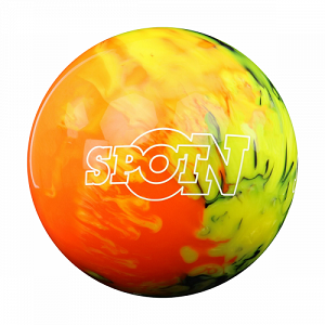 Storm Spot On Bowling Ball - Black/Yellow/Orange