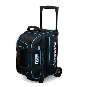 Storm 2-Ball Streamline Roller Bag - Black/Blue