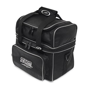 Storm 1-Ball Flip Tote - Black/Silver