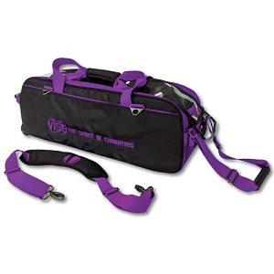 Borsa Da Bowling DV8 Dye Sub Triple Tote | Per 3 Palle, Con Ruote Skate, Maniglia In Gomma, Vista Superiore