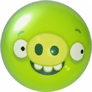 Ebonite Angry Birds bowling ball - Green Pig