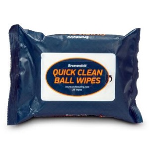 Brunswick Quick Clean Ball Wipes - 25 count