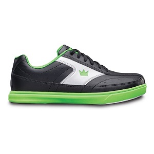 Brunswick Renegade Bowling Shoes - Black/Neon Green - SPECIAL OFFER