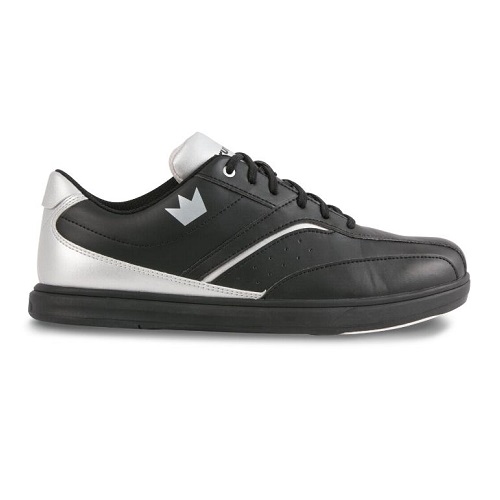 Brunswick Vapor Bowling Shoes - Black/Silver