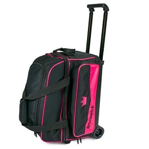 Brunswick Zone Double Roller Bag - Pink