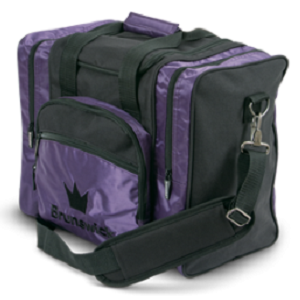 Brunswick Edge Single Tote Bag - Purple