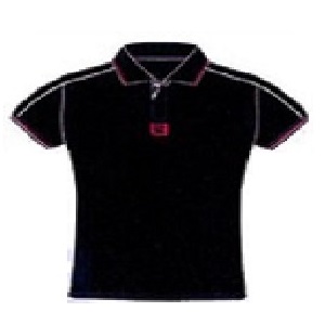 Brunswick Womens Polo - Black with Pink