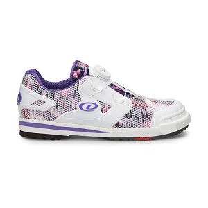 Dexter SST8 Power Frame BOA Bowling Shoes - White/Purple Multi