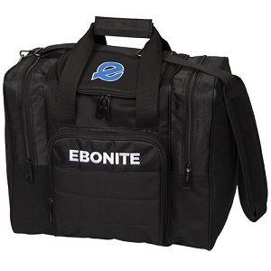 Ebonite Impact Plus Single Ball Shoulder Bag Black/Black