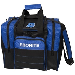 Ebonite Impact Plus Single Ball Shoulder Bag Black/Royal Blue