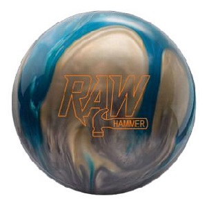 Hammer RAW Blue/Silver/White Bowling Ball