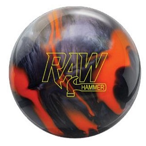 Hammer RAW Orange/Black Bowling Ball
