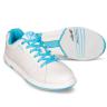KR Strikeforce Satin Bowling Shoes - White/Aqua - view 3
