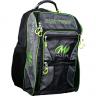 Motiv Abyss Giant Backpack - Grey/Lime - view 2